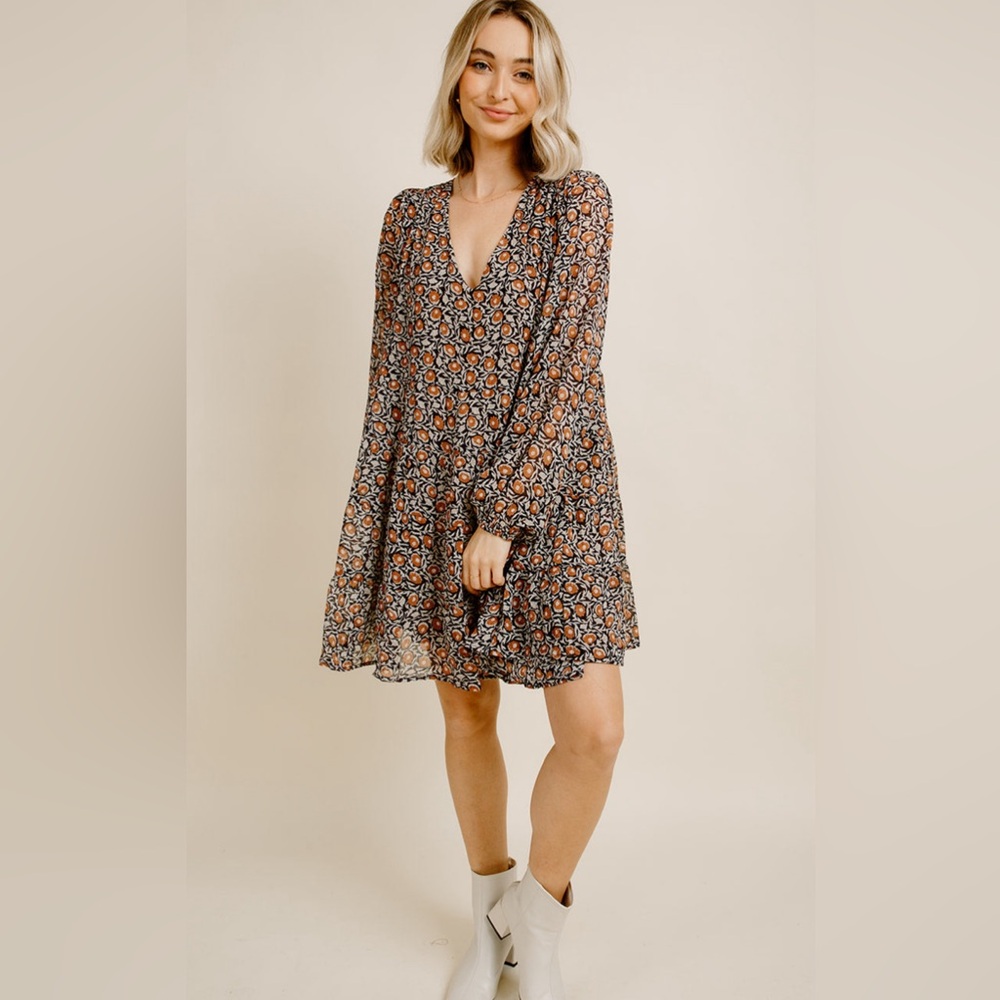 Dress Forum Los Angeles Floral Babydoll Dress